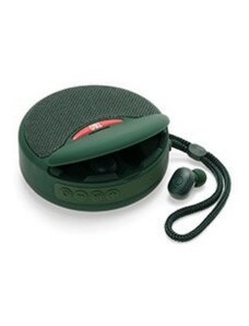 T&G Ασύρματο ηχείο Bluetooth με ακουστικά - TG-808 - 883808 - Green