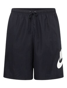 Nike Sportswear Παντελόνι 'CLUB' μαύρο / λευκό