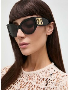 Γυαλιά ηλίου Balenciaga χρώμα: μαύρο, BB0322S