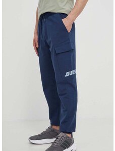 Βαμβακερό παντελόνι Guess EWAN χρώμα: ναυτικό μπλε, Z4GB06 K6ZS1