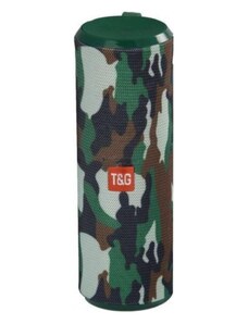 T&G Ασύρματο ηχείο Bluetooth - TG126 - 886823 - Army Green