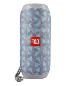 T&G Ασύρματο ηχείο Bluetooth - TG117 - 886793 - Grey/Blue