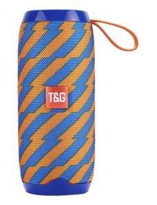 T&G Ασύρματο ηχείο Bluetooth - TG106 - 886854 - Blue/Orange