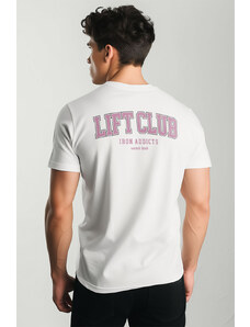 UnitedKind Lift Club, T-Shirt σε λευκό χρώμα