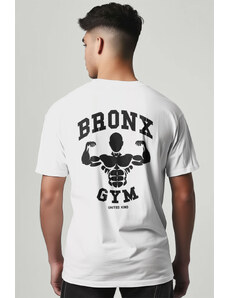 UnitedKind Bronx Gym, T-Shirt σε λευκό χρώμα