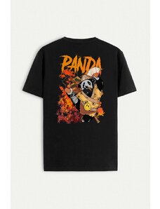 UnitedKind Panda Warrior, T-Shirt σε μαύρο χρώμα