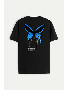 UnitedKind Pleasures Butterfly Effect, T-Shirt σε μαύρο χρώμα