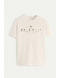 UnitedKind Valencia Limited, T-Shirt σε εκρού χρώμα