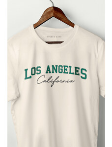 UnitedKind Los Angeles California, T-Shirt σε εκρού χρώμα