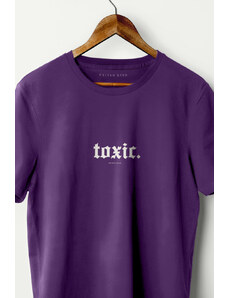 UnitedKind Toxic, T-Shirt σε μωβ χρώμα
