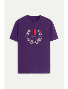 UnitedKind Victorious, T-Shirt σε μωβ χρώμα