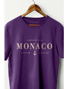 UnitedKind Monaco, T-Shirt σε μωβ χρώμα