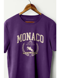UnitedKind Monaco Prestige Club, T-Shirt σε μωβ χρώμα