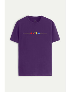 UnitedKind Vintage Gaming, T-Shirt σε μωβ χρώμα