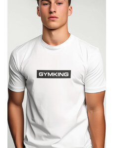 UnitedKind Gym King, T-Shirt σε λευκό χρώμα