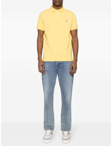 Polo Ralph Lauren Polo μπλούζα slim fit κίτρινο