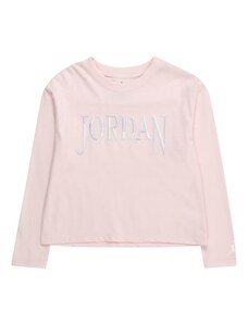 Jordan Μπλουζάκι 'FUNDAMENTALS' ανοικτό ροζ / λευκό