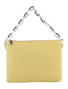 Τσάντα χιαστί τριθέσια σε κίτρινο χρώμα Francinel 28WFF759 - 28759-17