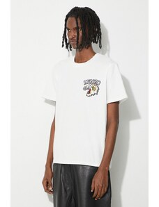Βαμβακερό μπλουζάκι Kenzo Gots Tiger Varsity Slim T-Shirt ανδρικό, χρώμα: άσπρο, FE55TS1864SG.02