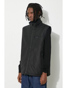 Αμάνικο μπουφάν Filson Tin Cloth Primaloft Vest χρώμα: μαύρο, FMGIL0041
