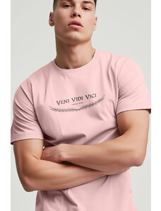 UnitedKind Veni Vidi Vici, T-Shirt σε ροζ χρώμα