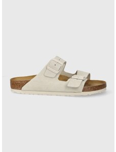 Παντόφλες σουέτ Birkenstock Arizona ανδρικές, χρώμα: μπεζ, 1026817