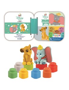 Baby Clementoni Soft Clemmy Σετ Παιχνιδιού Simba & Dumbo Για 6-36 Μηνών