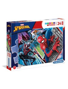 Clementoni Παιδικό Παζλ Maxi Super Color SpiderMan 24 τμχ