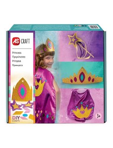 AS Company AS Craft Πριγκίπισσα Παιχνίδι Με 3 Χειροτεχνίες DIY Για 3+ Χρονών