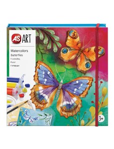 AS Company AS Art Νερομπογιές Πεταλούδες Για 3+ Χρονών