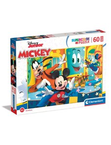 Clementoni Παιδικό Παζλ Maxi Super Color Mickey 60 τμχ