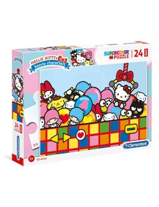 Clementoni Παιδικό Παζλ Maxi Super Color Hello Kitty 24 τμχ