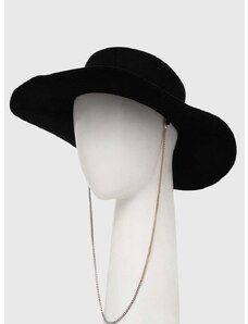 Μάλλινο καπέλο AllSaints χρώμα: μαύρο