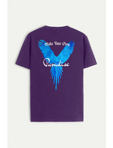 UnitedKind Your Own Paradise, T-Shirt σε μωβ χρώμα