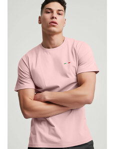 UnitedKind Italian Stripe, T-Shirt σε ροζ χρώμα