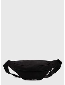 Τσάντα φάκελος Tommy Hilfiger χρώμα: μαύρο