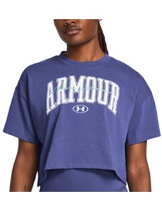 T-shirt Under Armour UA HW SCRIPTED WM CROP SS-PPL 1383050-561
