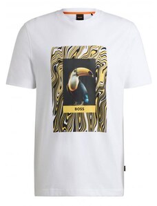 t-shirt BOSS Te-Tucan 50516012 WHITE