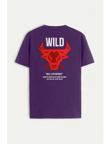 UnitedKind Bulls Eye, T-Shirt σε μωβ χρώμα