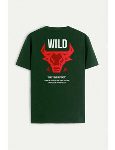 UnitedKind Bulls Eye, T-Shirt σε πράσινο χρώμα