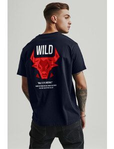 UnitedKind Bulls Eye, T-Shirt σε μπλε χρώμα