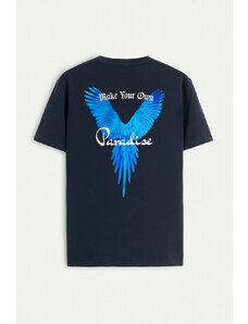 UnitedKind Your Own Paradise, T-Shirt σε μπλε χρώμα