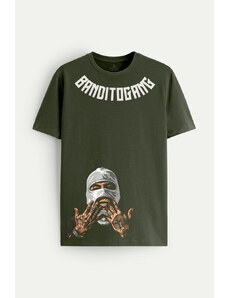 UnitedKind Bandito, T-Shirt σε χακί χρώμα