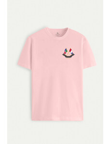 UnitedKind Nautical Flags, T-Shirt σε ροζ χρώμα