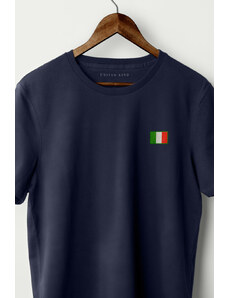 UnitedKind Italy Flag, T-Shirt σε μπλε χρώμα