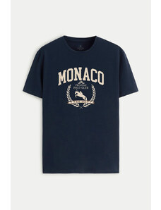 UnitedKind Monaco Prestige Club, T-Shirt σε μπλε χρώμα