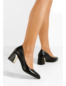 Zapatos Γόβες με χοντρό τακούνι Clarisse μαύρα