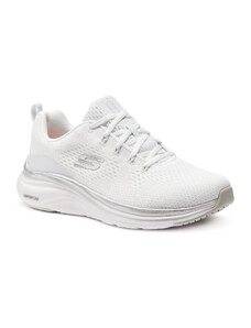 Skechers Vegan Midnight Glimmer White/Silver Γυναικεία Ανατομικά Sneakers Λευκά (150025-WSL)