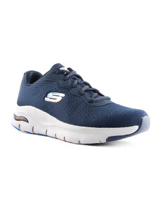 Skechers Vegan Arch Fit Infinity Cool Navy Ανδρικά Ανατομικά Sneakers Μπλε (232303-NVY)