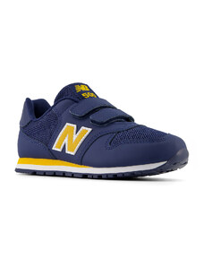New Balance 500 Navy Kids Παιδικά Sneakers Μπλε (PV500CNG)